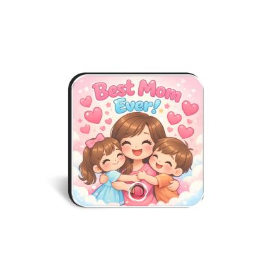 Personalized Best Mom Ever Musical Fridge Magnet Custom Song Photo Magnet with Speaker & USB Charging for Mom